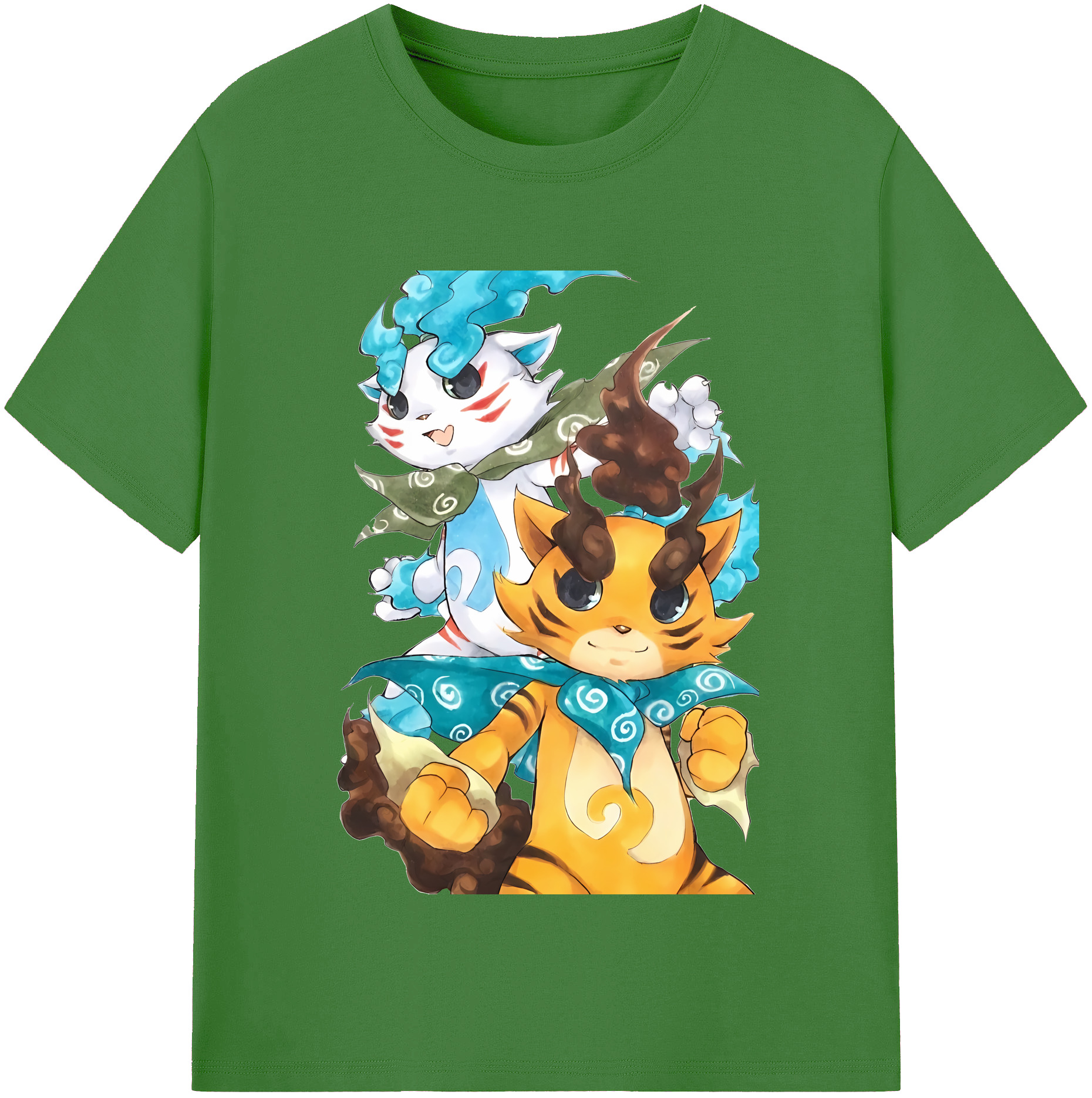 （画像用） 妖怪ウォッチ Yo-kai Watch レディースカジュアルプリントTシャツ（綿100％）